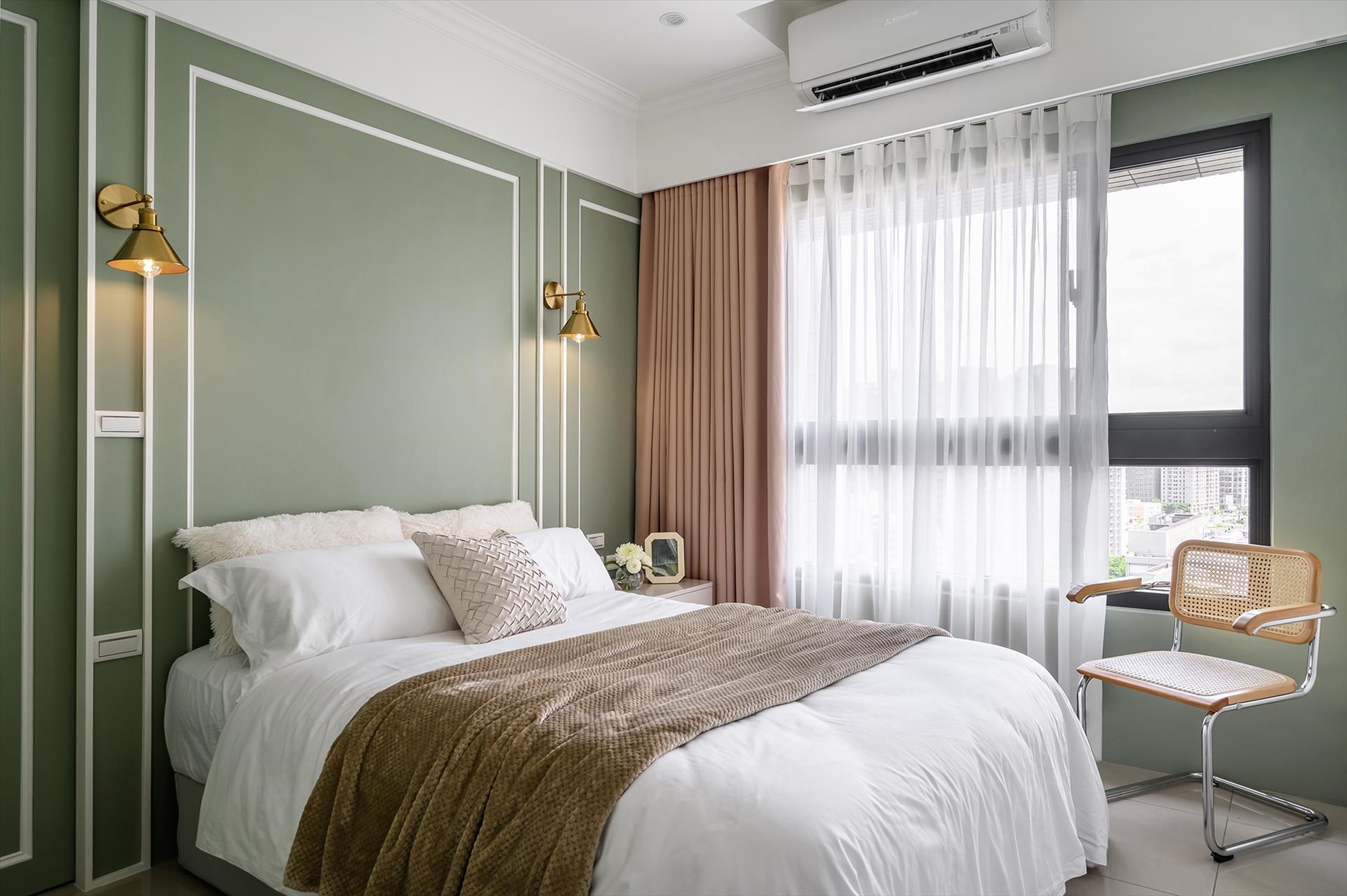 18 種床頭牆面的設計方法，讓你的臥室高雅又舒適，提升睡眠品質 - 澄易設計